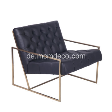 Modernes Wohnzimmer aus echtem Leder Lounge Chair
